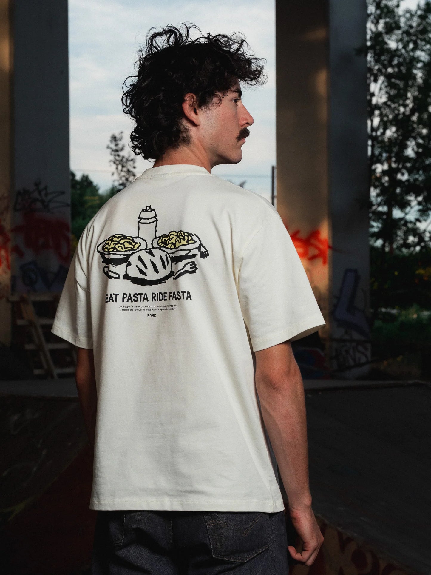 BONK - Table T-shirt - Off White - Nuremberg, Germany 