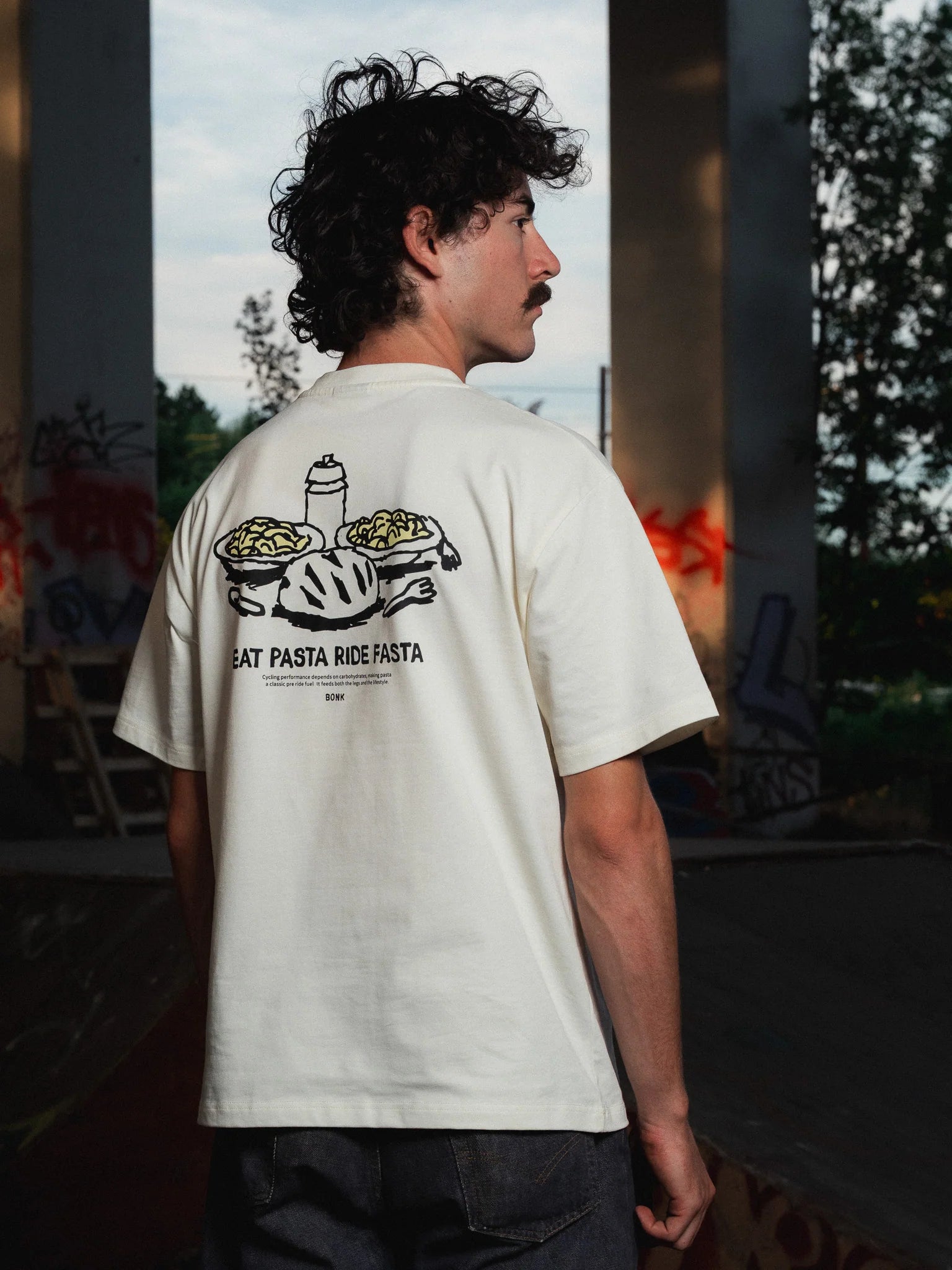 BONK - Table T-shirt - Off White - Nuremberg, Germany 