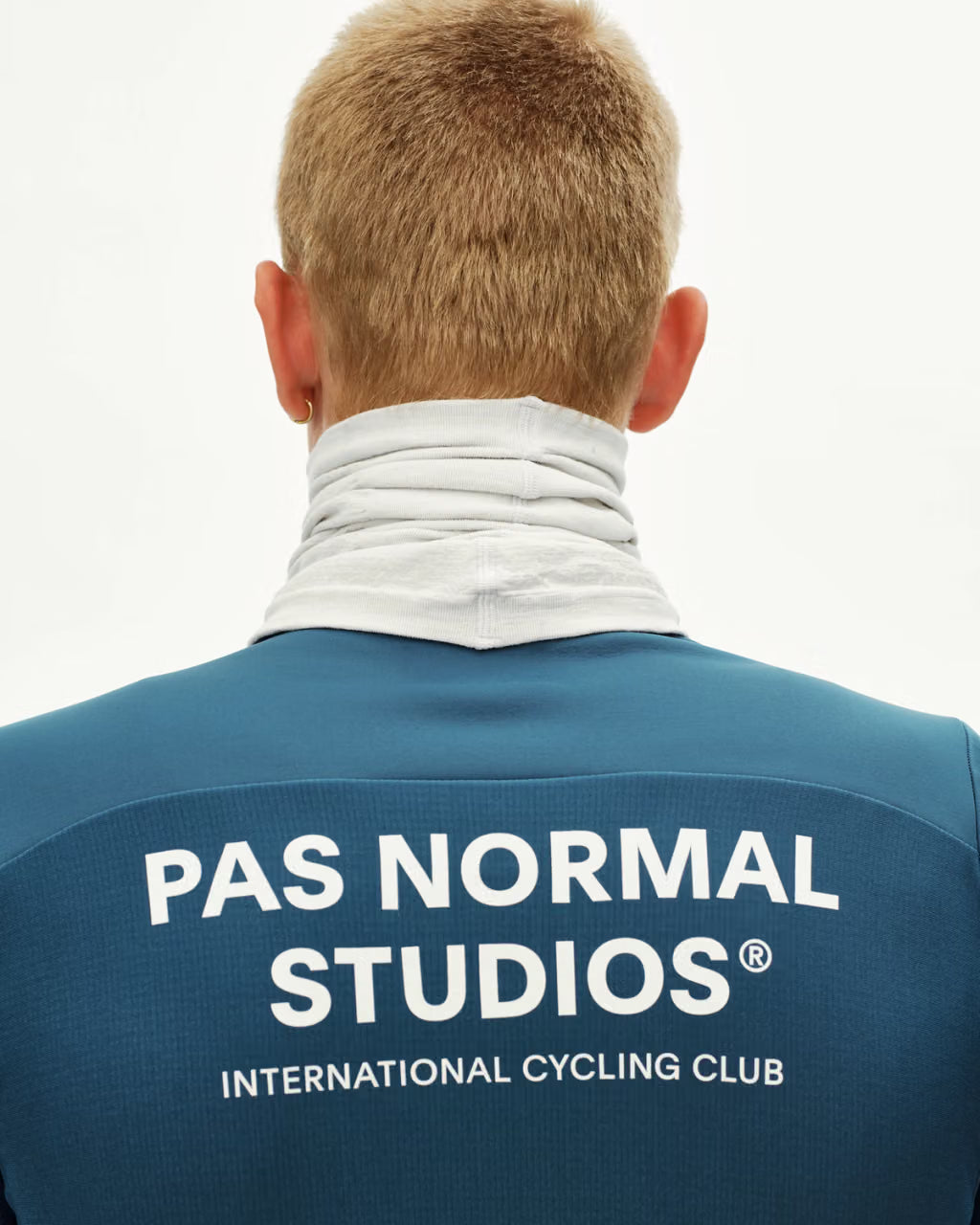 Pas Normal Studios - Logo Merino Knit Necktube - Misty Grey - Nuremberg, Germany