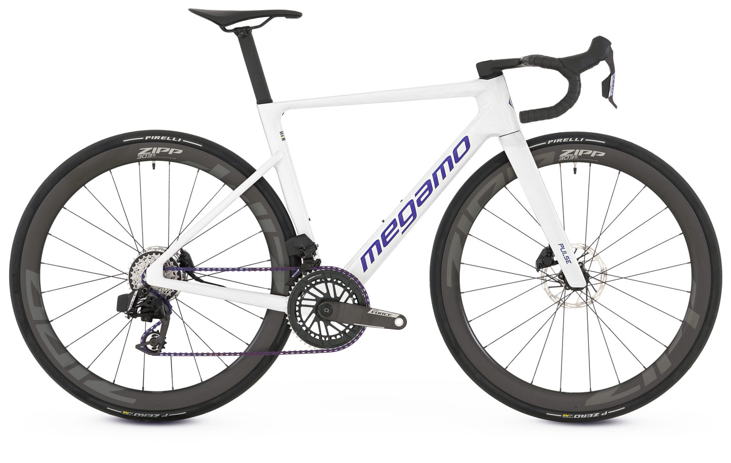 Megamo - Pulse SLR - Sram AXS - White Ice - 2026