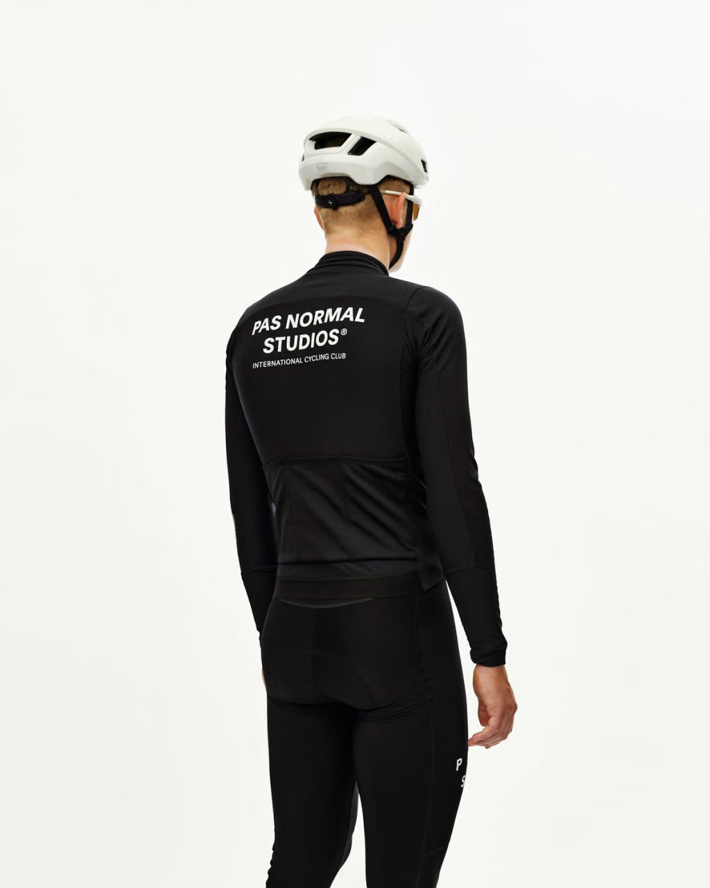 Pas Normal Studios - Men's Mechanism Thermal Long Sleeve Jersey 2.0 - Black - Nuremberg, Germany