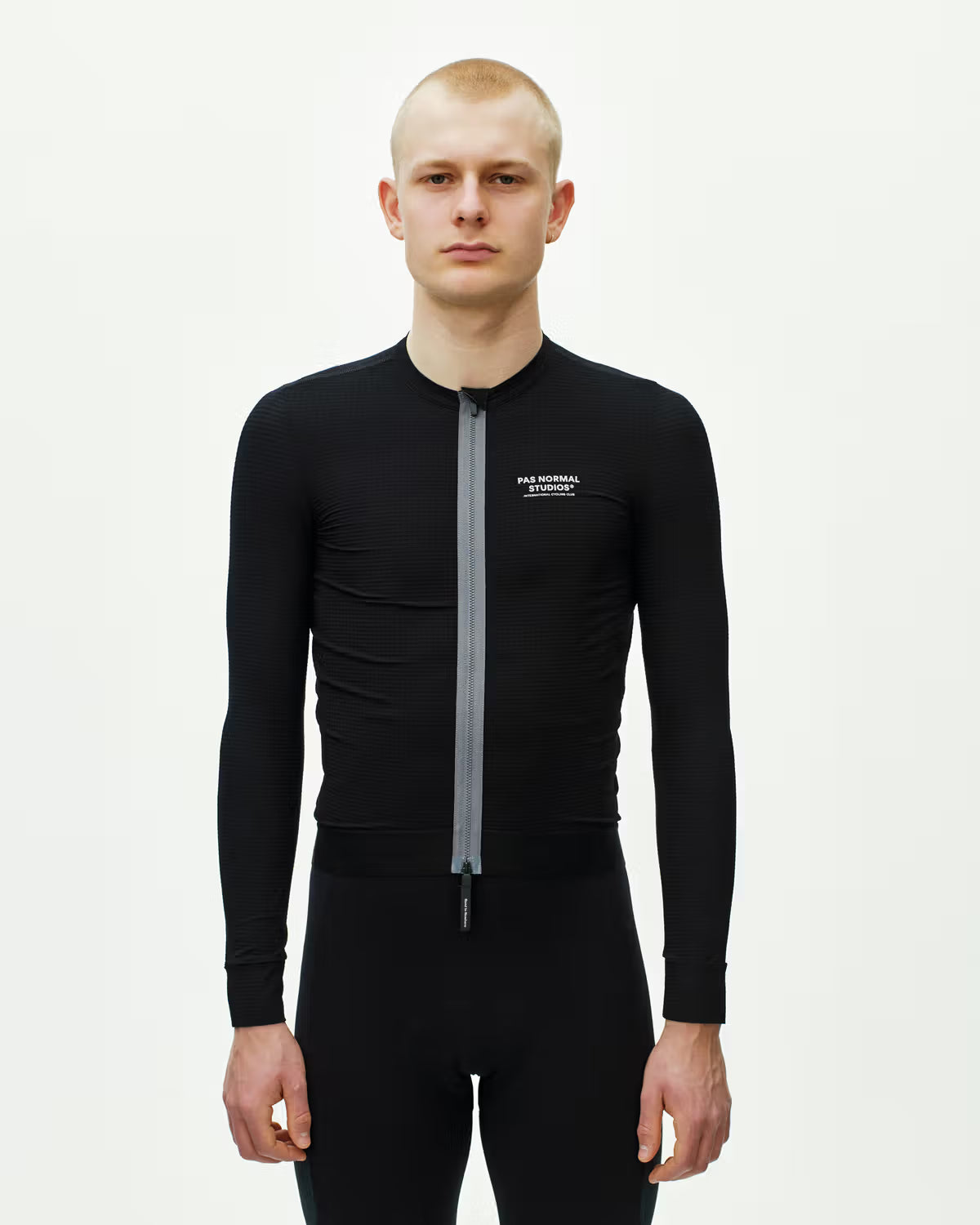 Pas Normal Studios - Men's Escapism Long Sleeve Jersey - Black - Nuremberg, Germany