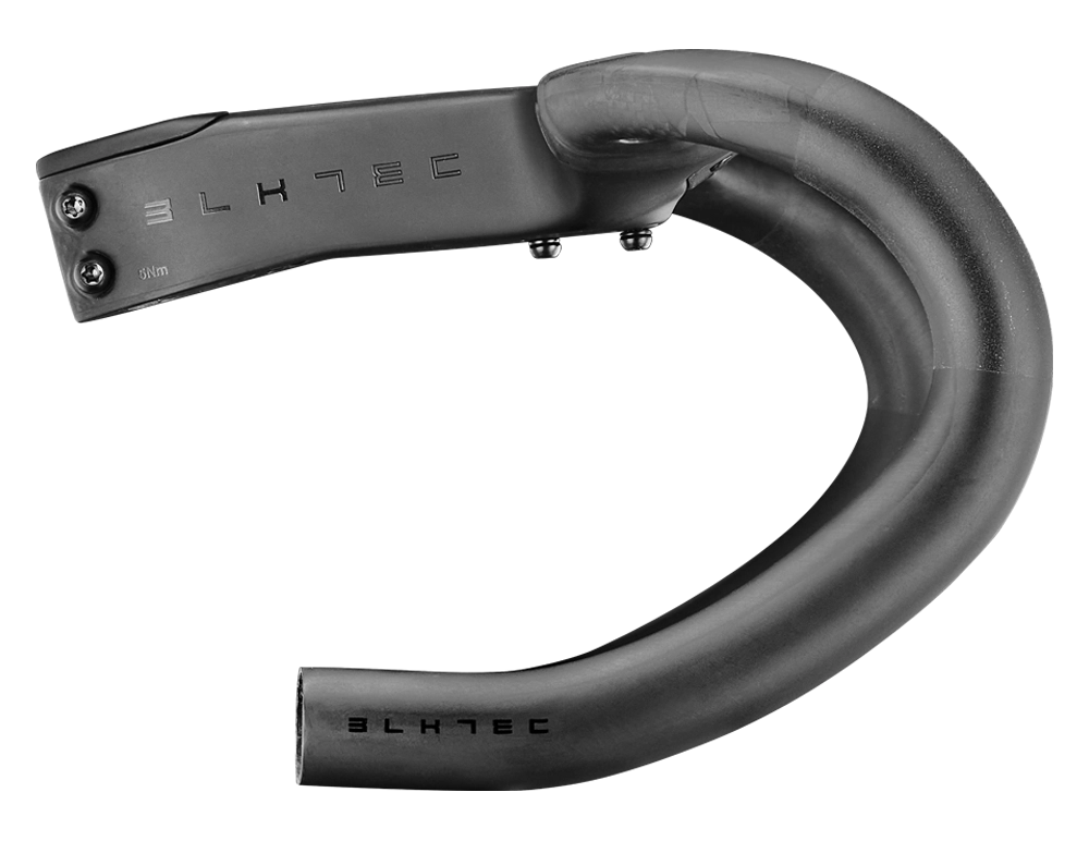 FARA Cycling x BLKTEC R8 Integrated Handlebar - 380 x 90mm - Nuremberg, Germany - Side view