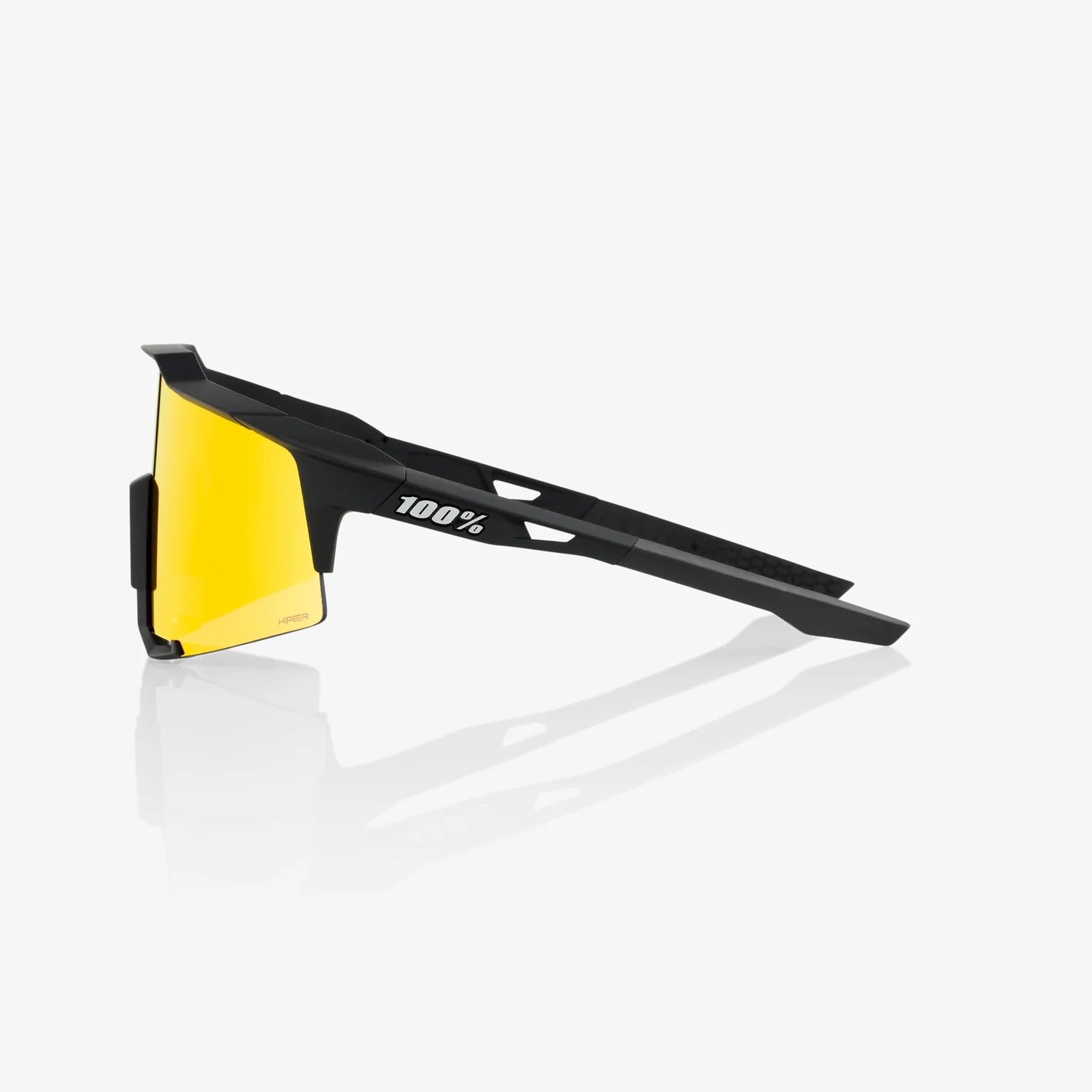 100% -  Speedcraft - HiPER Mirror Lens _-Soft Tact Black