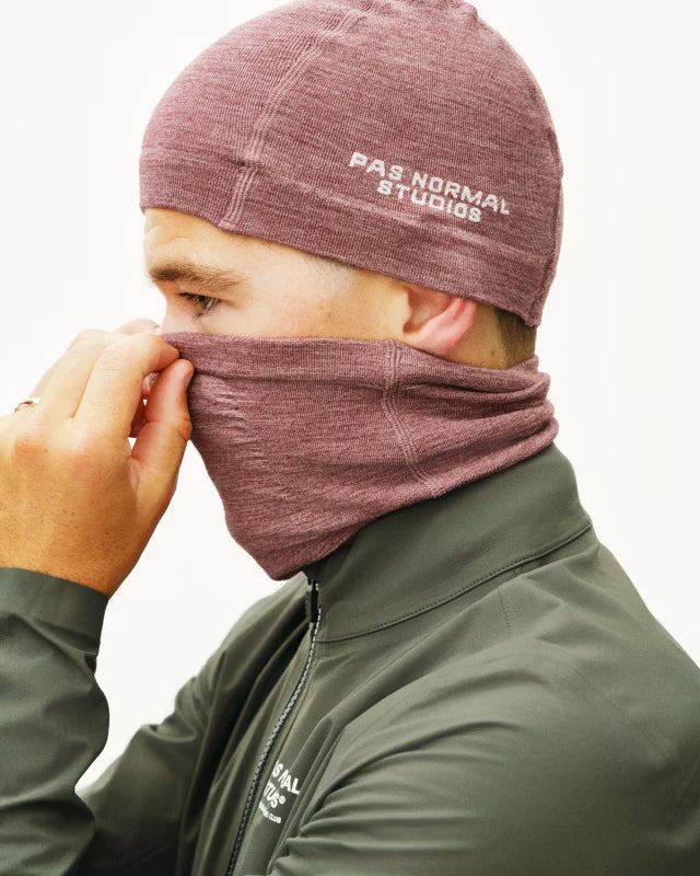 Pas Normal Studios - Logo Merino Knit Beanie - Maroon - Nuremberg, Germany 2