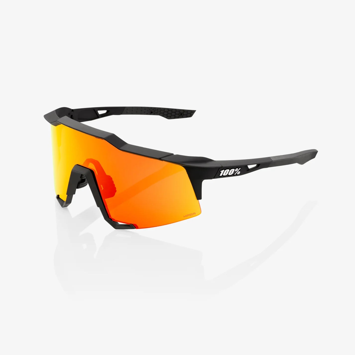 100% -  Speedcraft - HiPER Mirror Lens _-Soft Tact Black