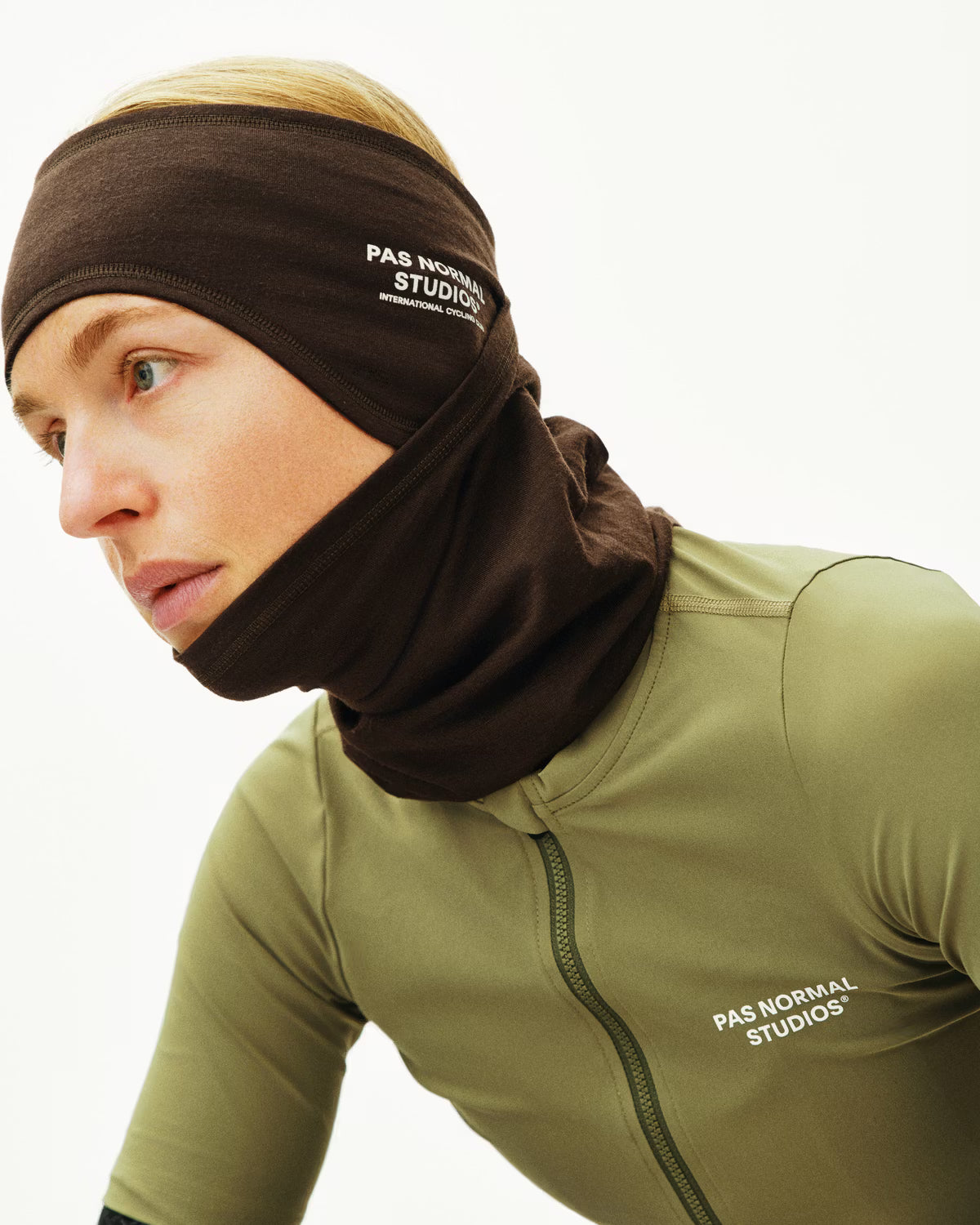 Pas Normal Studios - Logo Merino Headband - Light Brown - Nuremberg, Germany 2