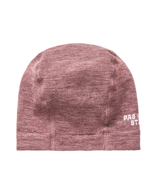Pas Normal Studios - Logo Merino Knit Beanie - Maroon - Nuremberg, Germany