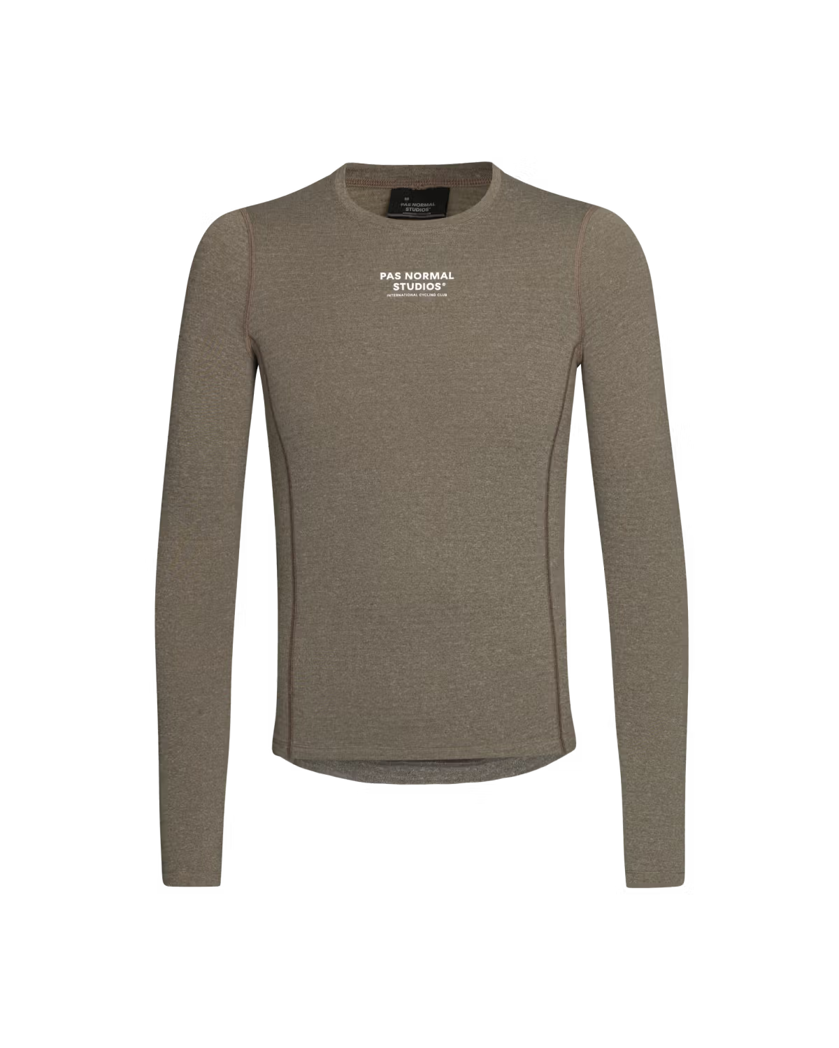 Pas Normal Studios - Men's Thermal Long Sleeve Base Layer - Dark Stone - Nuremberg, Germany