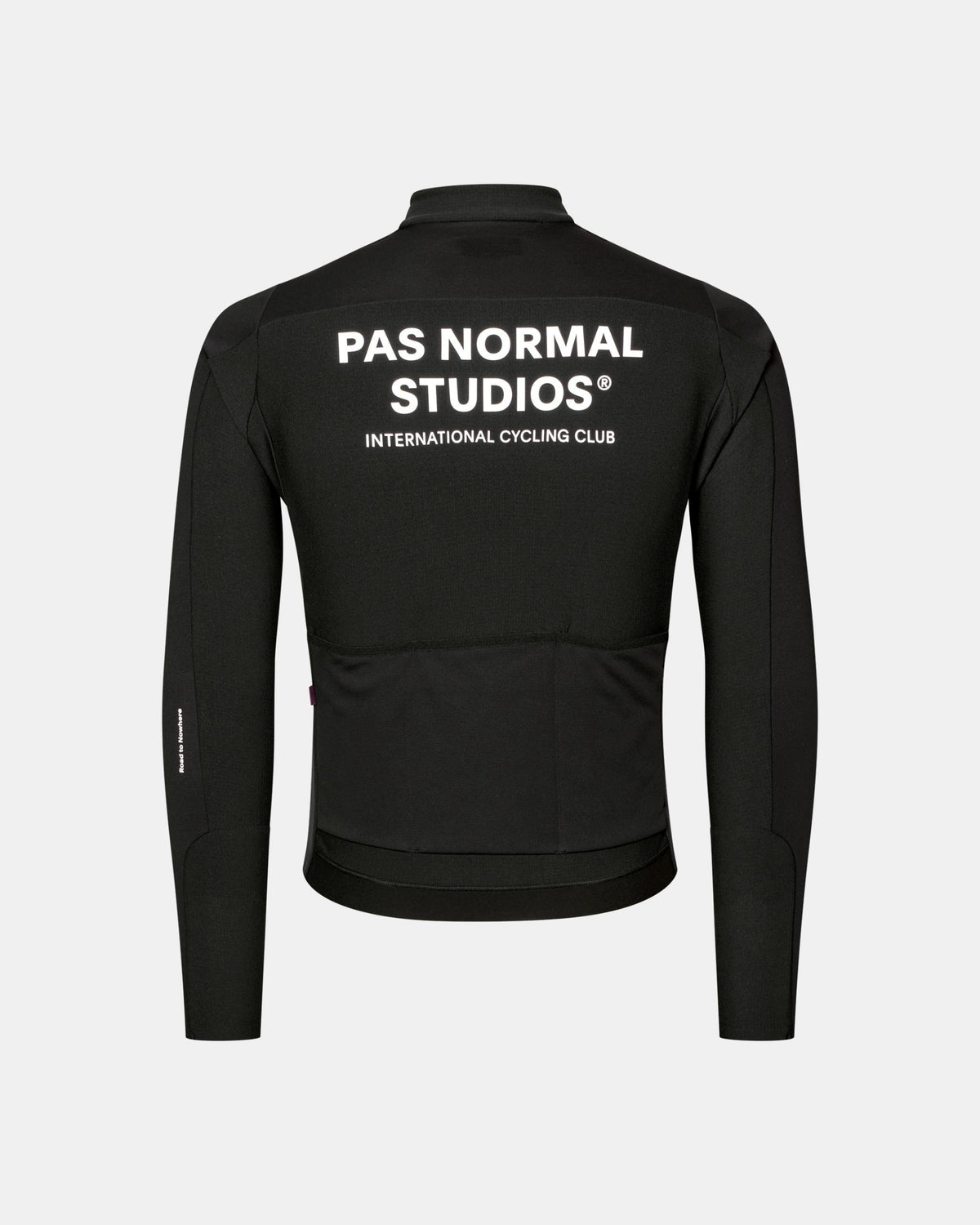 Pas Normal Studios - Men's Mechanism Thermal Long Sleeve Jersey 2.0 - Black - Nuremberg, Germany