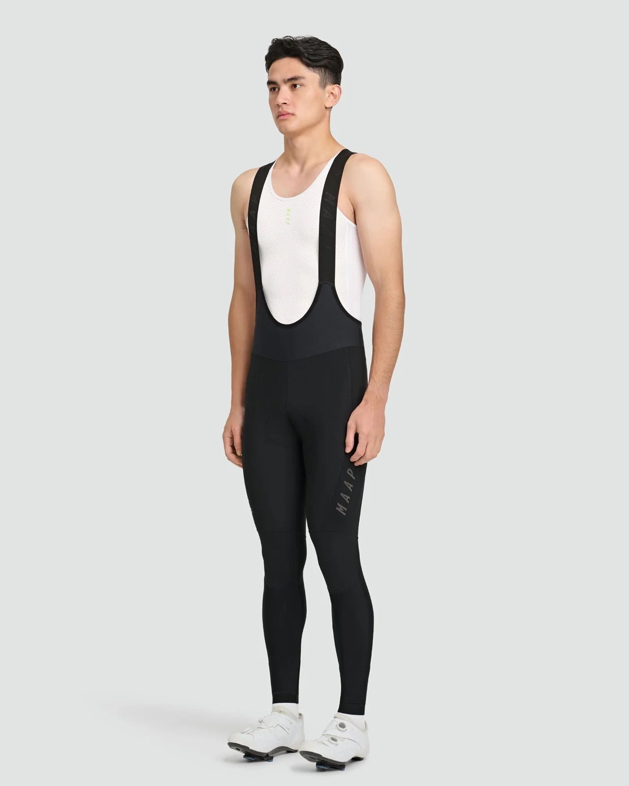 MAAP - Apex Deep Winter Bib Tight - Black - Nuremberg Germany - Front View