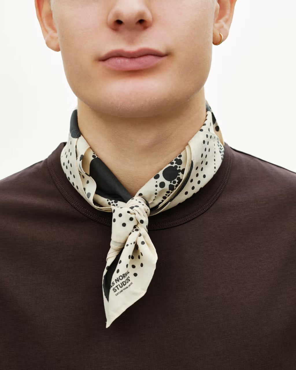 Pas Normal Studios - Off Race Bandana - Off White