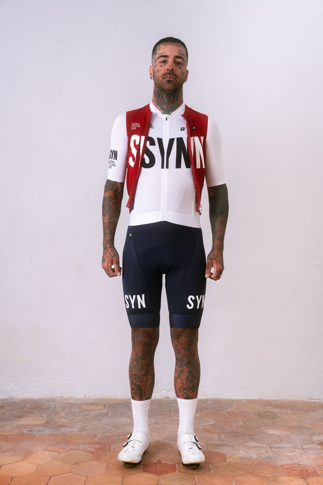 SYN - Men's Training Jersey 2.0 White - Nuremberg Germany - Full View