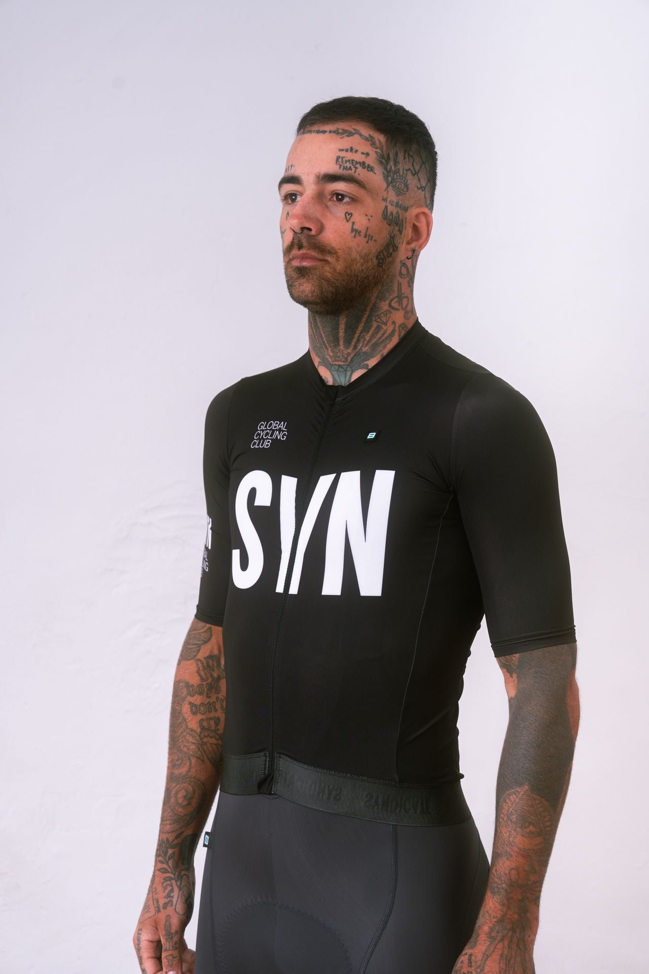 SYN - Men's Training Jersey 2.0 - Black - Nuremberg Germany - On model