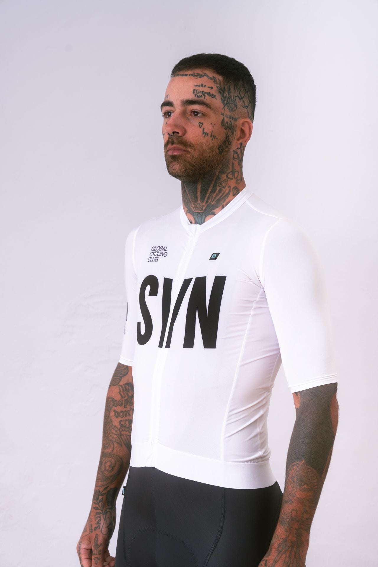 SYN - Men's Training Jersey 2.0 White - Nuremberg Germany - Side View