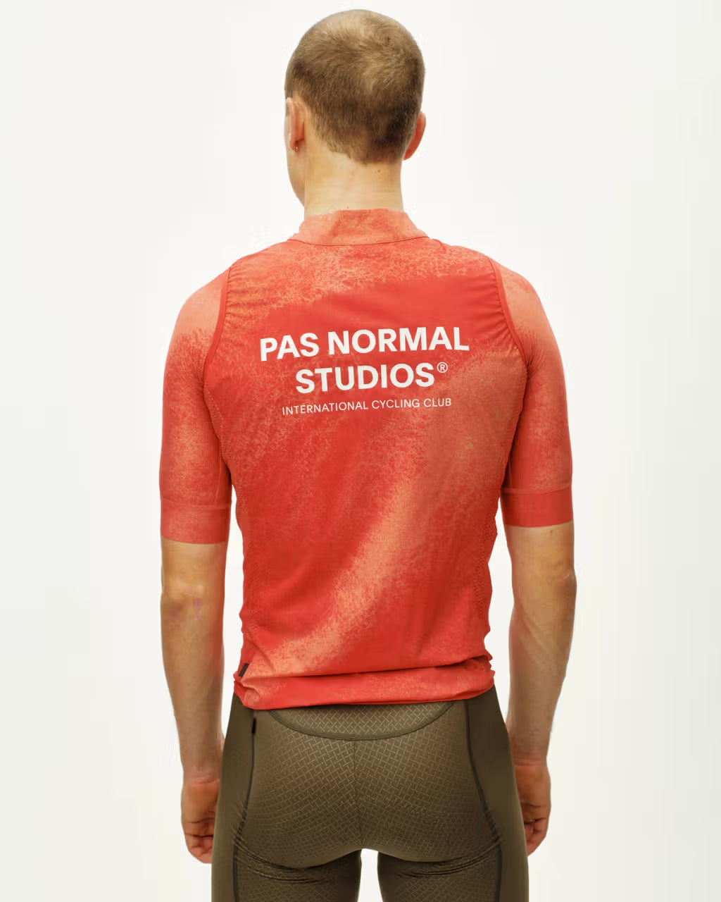 Pas Normal Studios - Mechanismus Stow Away Weste - AOP Hibiskusorange