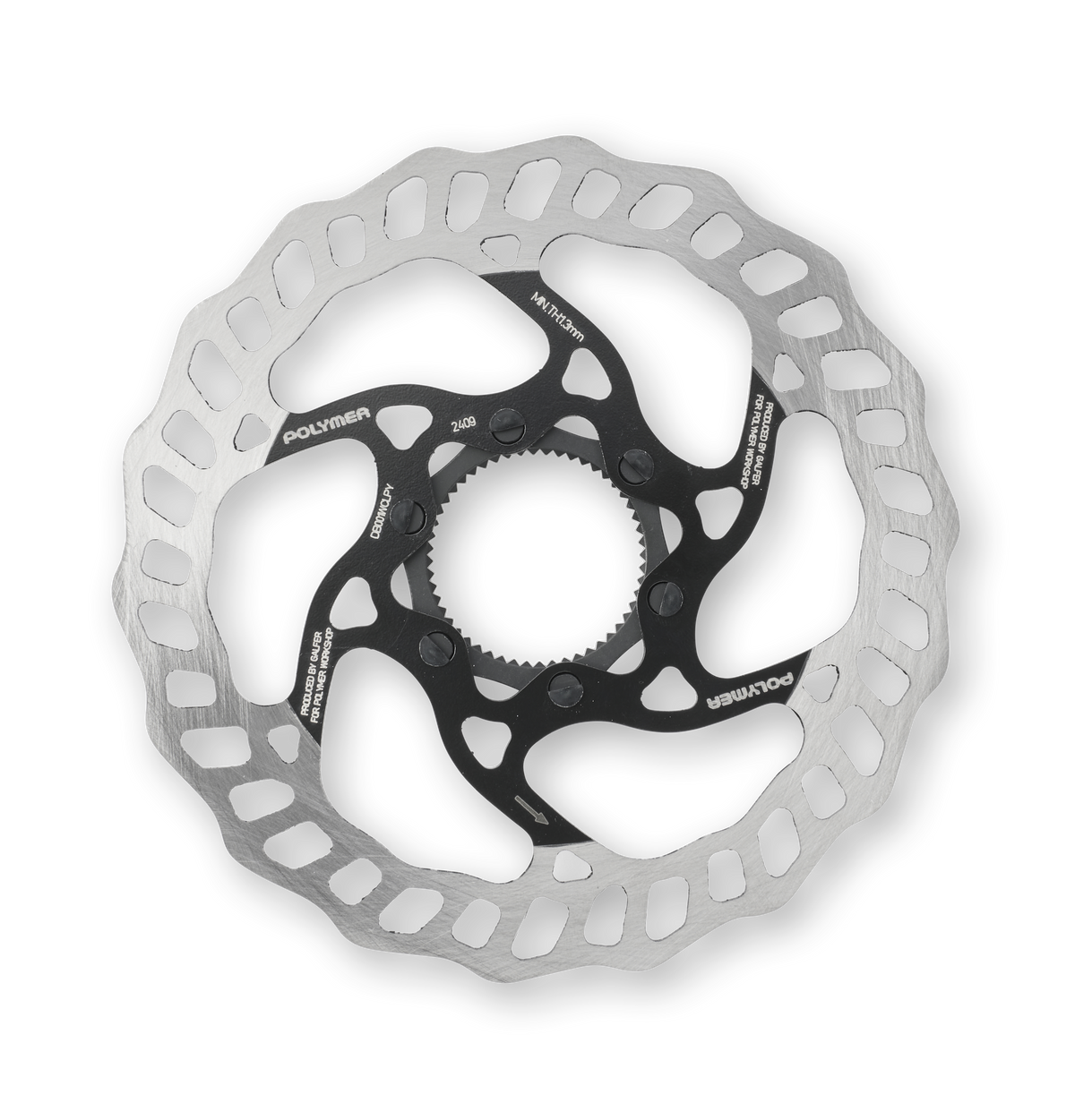 140 Disc Rotor POLYMER WORKSHOP - Disc Waver Rotor 140/160mm – SALA Cycling Collective