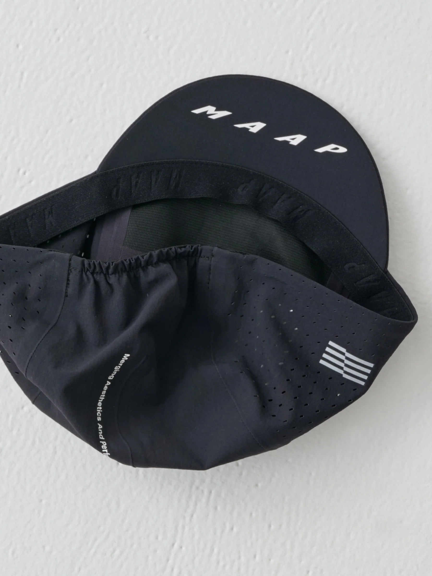MAAP - Pro Air Road Cap - Black - Nuremberg, Germany - Detail view 