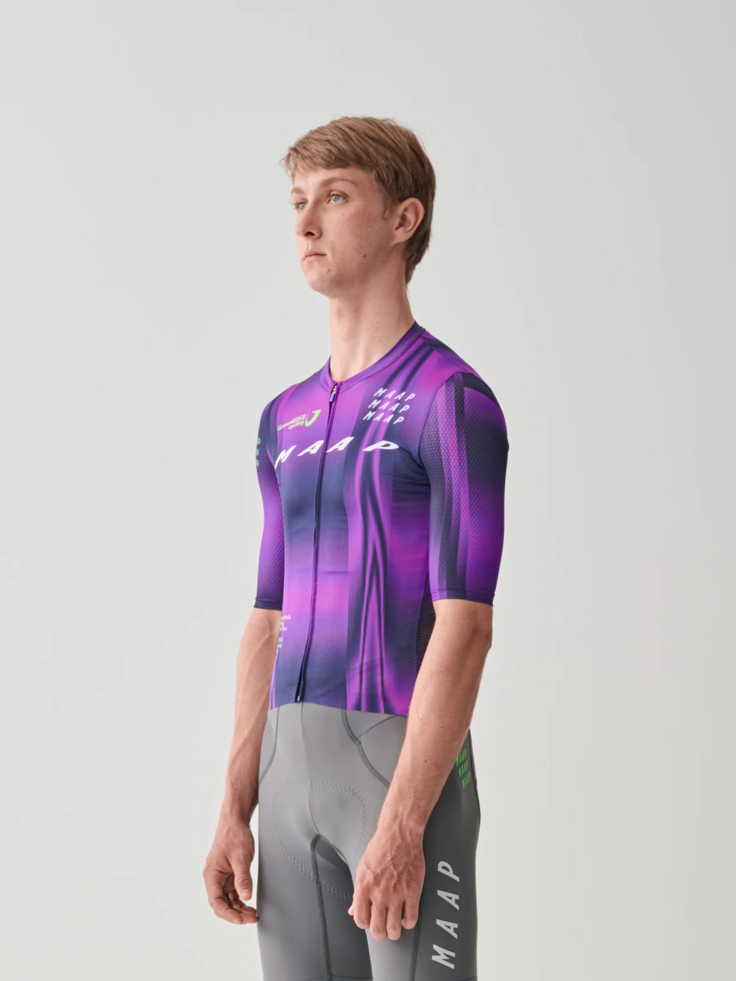 MAAP - WorldTour Pro Air Jersey - Aurora / Midnight - Nuremberg, Germany - On model 
