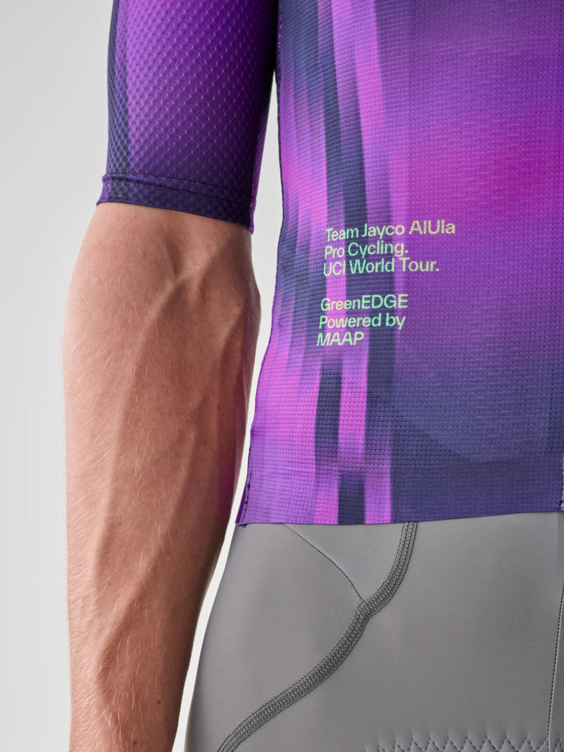 MAAP - WorldTour Pro Air Jersey - Aurora / Midnight -Nuremberg, Germany - Front detail 