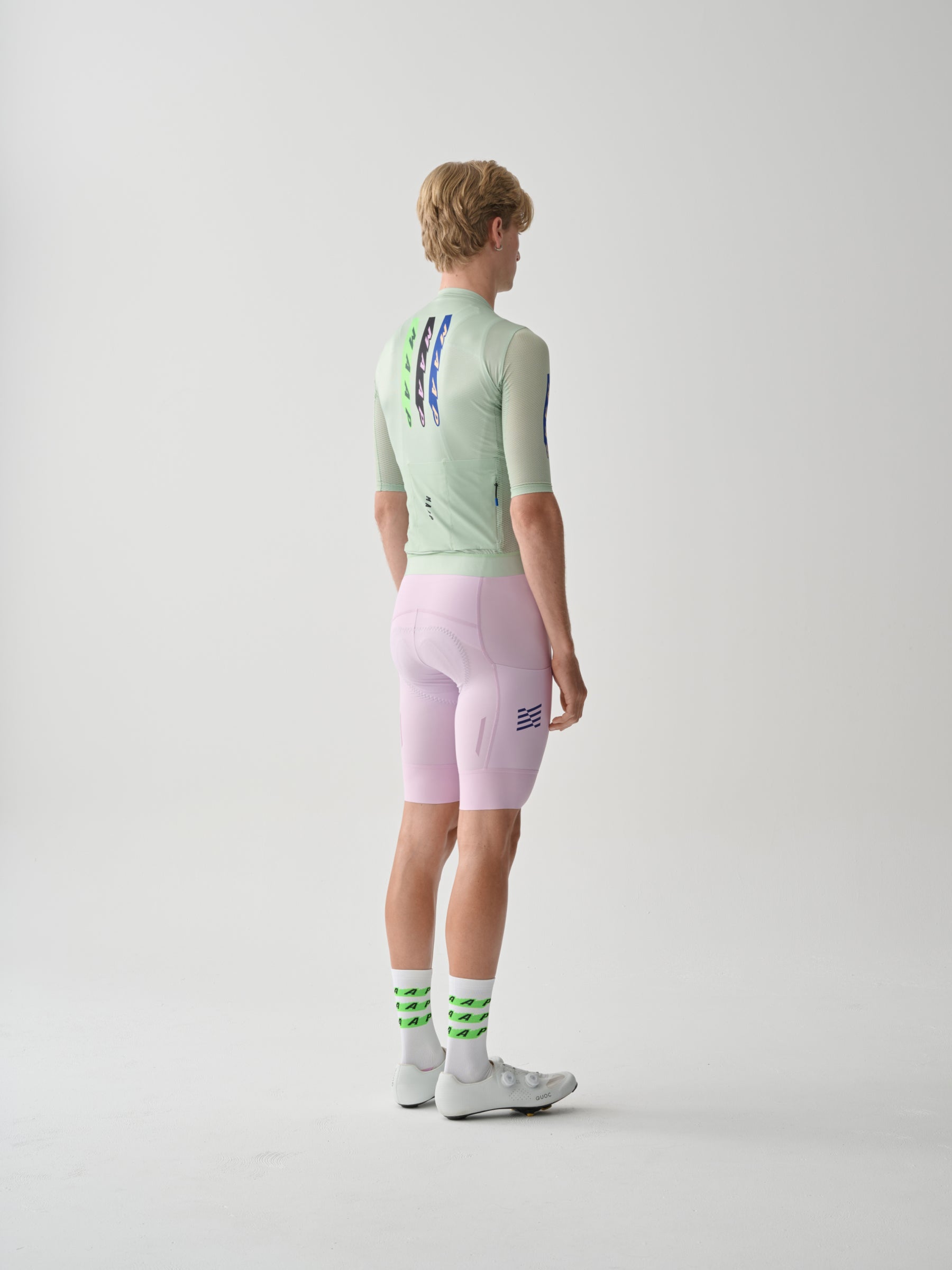 MAAP - Men's Evade X Pro Air Jersey 3.0 - Sage - Nuremberg, Germany - Back side view
