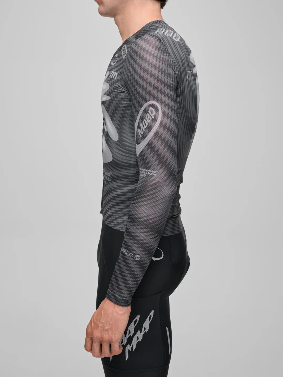 MAAP - Men's Spectrum Pro Air Long Sleeve Jersey 3.0 - Carbon Black - Nuremberg, Germany 