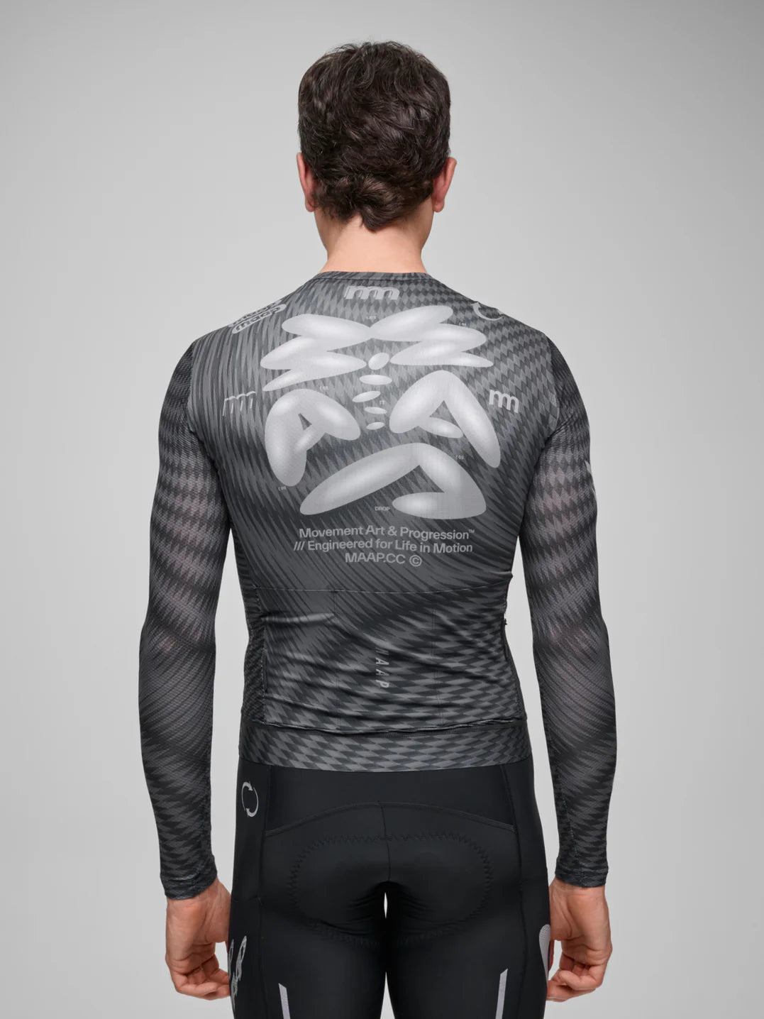 MAAP - Men's Spectrum Pro Air Long Sleeve Jersey 3.0 - Carbon Black - Nuremberg, Germany 