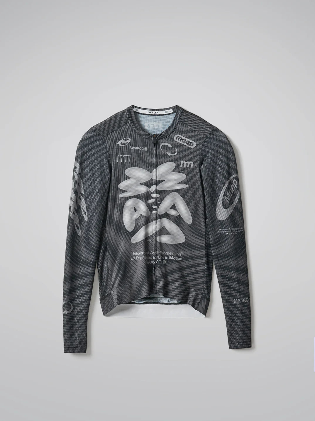 MAAP - Men's Spectrum Pro Air Long Sleeve Jersey 3.0 - Carbon Black - Nuremberg, Germany 