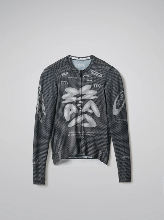 MAAP - Men's Spectrum Pro Air Long Sleeve Jersey 3.0 - Carbon Black - Nuremberg, Germany 