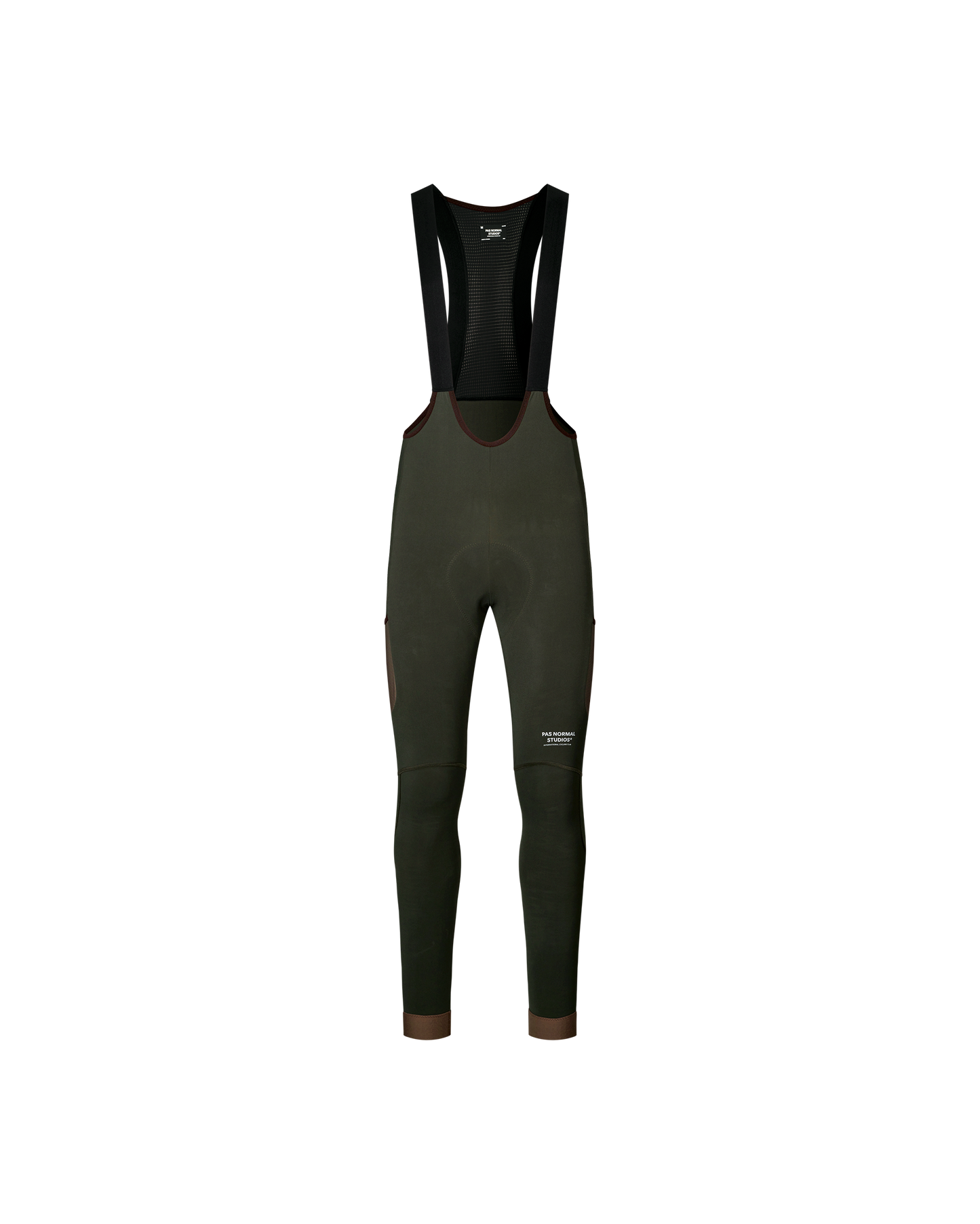 Pas Normal Studios - Men's Escapism Long Cargo Bibs - Dark Olive - Nuremberg, Germany
