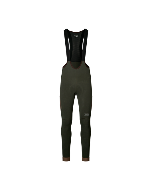 Pas Normal Studios - Men's Escapism Long Cargo Bibs - Dark Olive - Nuremberg, Germany