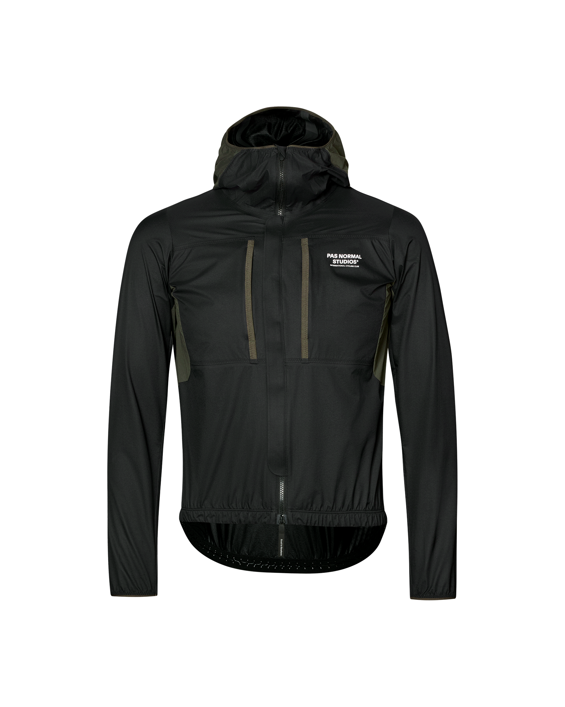 Pas Normal Studios - Men's Escapism Hooded Lightweight Jacket - Black - Nuremberg, Germany