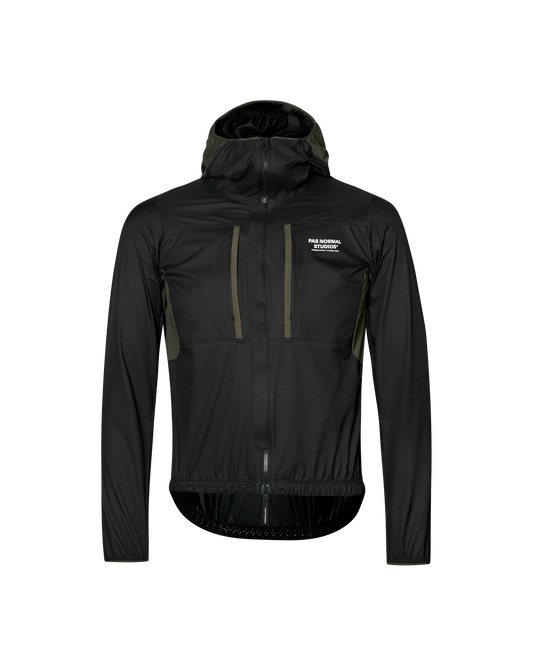 Pas Normal Studios - Men's Escapism Hooded Lightweight Jacket - Black - Nuremberg, Germany