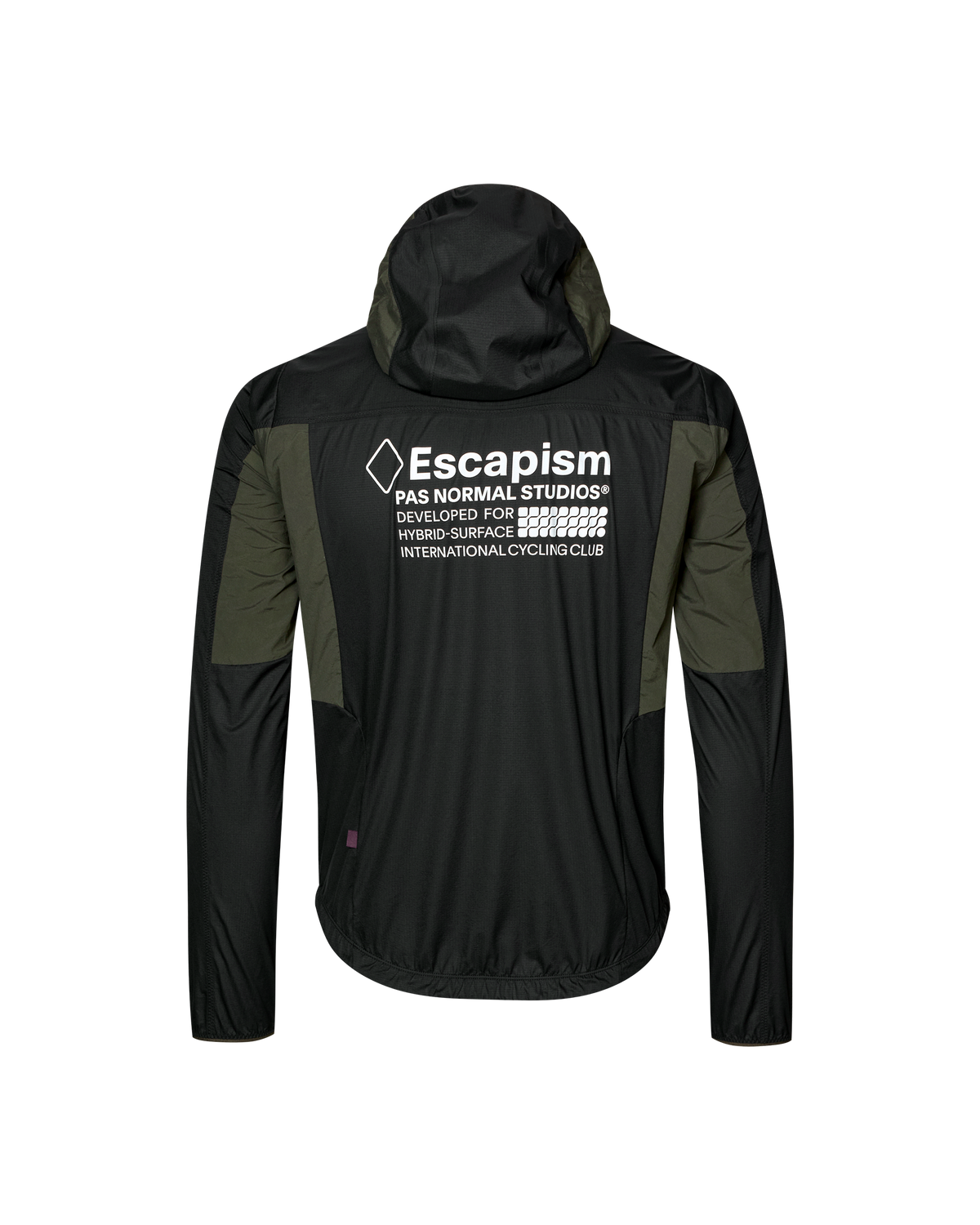 Pas Normal Studios - Men's Escapism Hooded Lightweight Jacket - Black - Nuremberg, Germany