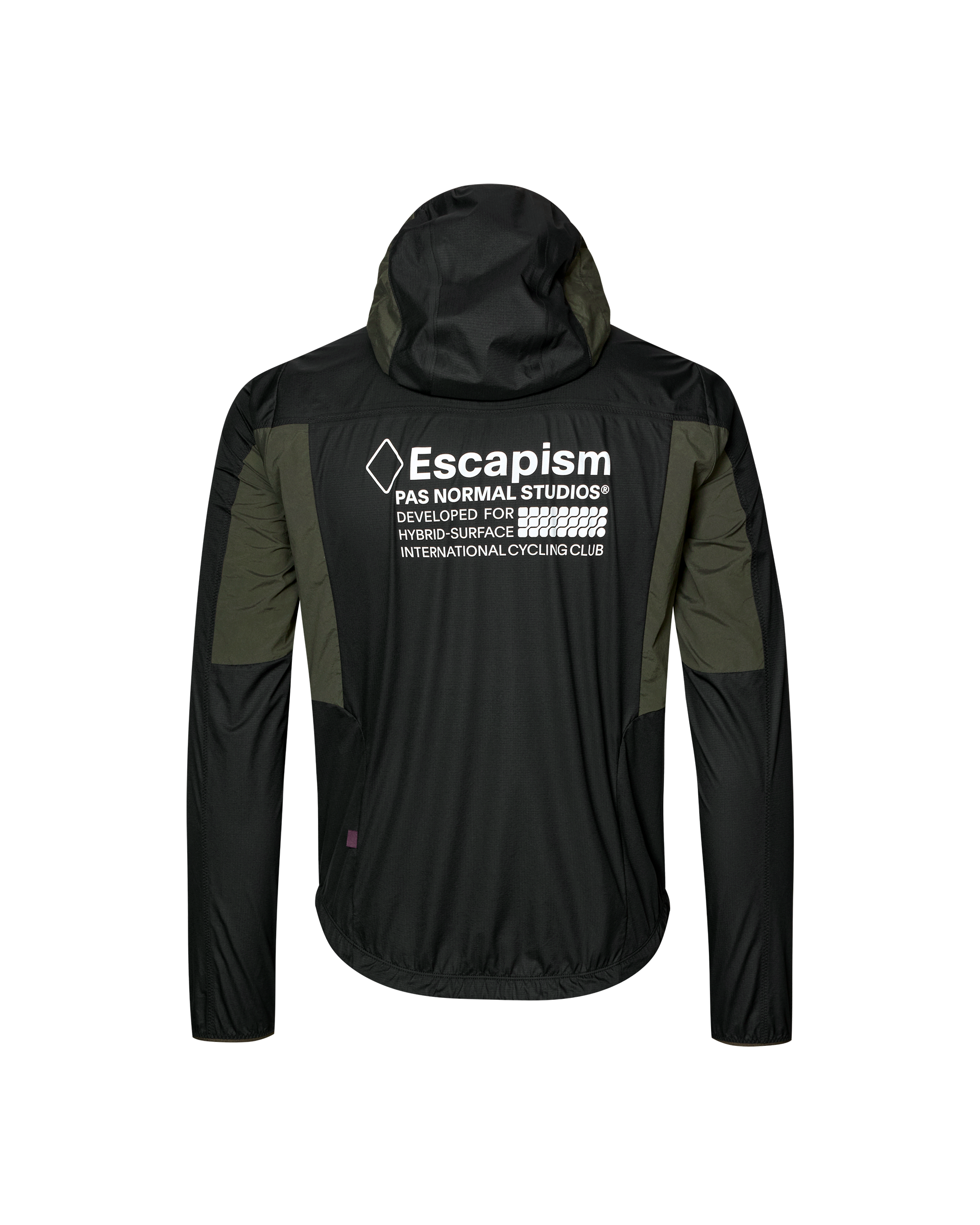 Pas Normal Studios - Men's Escapism Hooded Lightweight Jacket - Black - Nuremberg, Germany