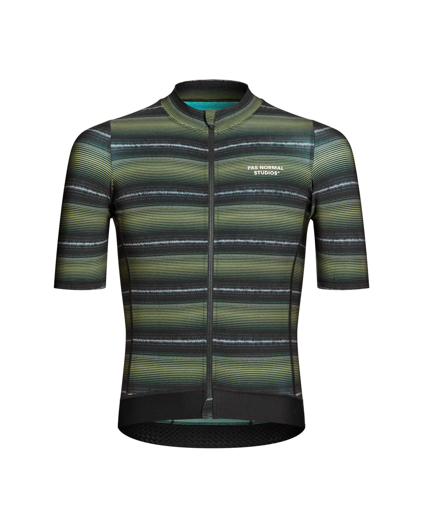 Pas Normal Studios  - Men's Essential Jersey - Light Olive - Stripe Nuremberg, Germany - 1