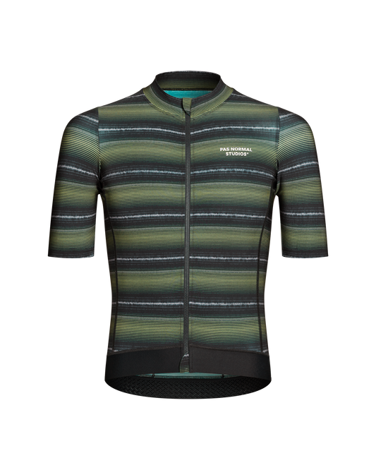 Pas Normal Studios  - Men's Essential Jersey - Light Olive - Stripe Nuremberg, Germany - 1