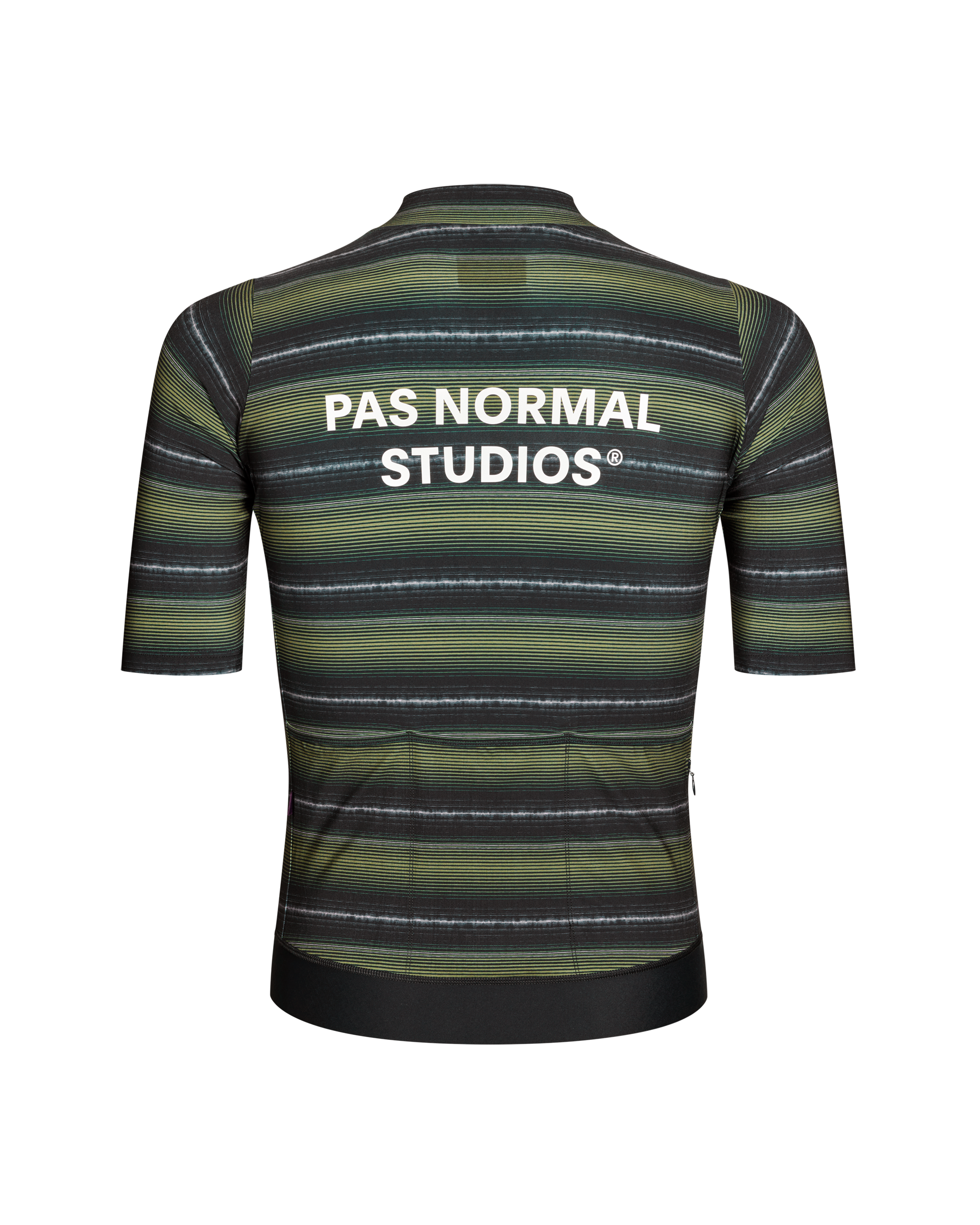 Pas Normal Studios  - Men's Essential Jersey - Light Olive - Stripe Nuremberg, Germany - 2