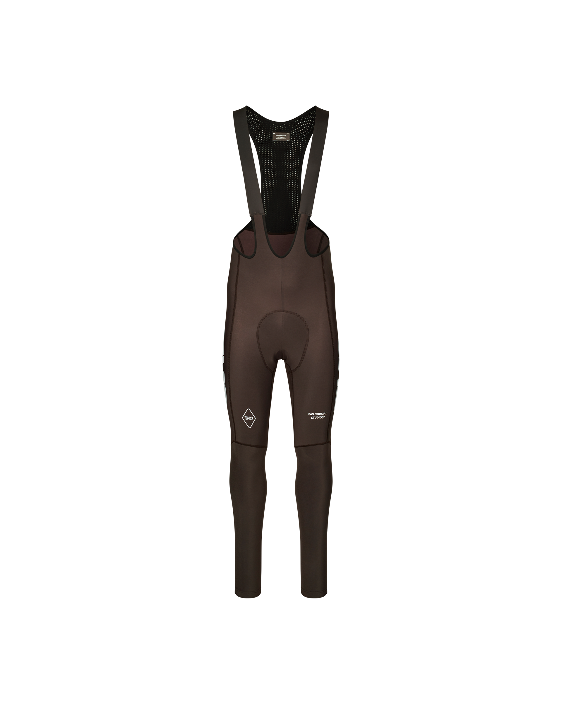 Pas Normal Studios - Men's T.K.O. Essential Thermal Long Bibs - Dark Purple - Nuremberg, Germany