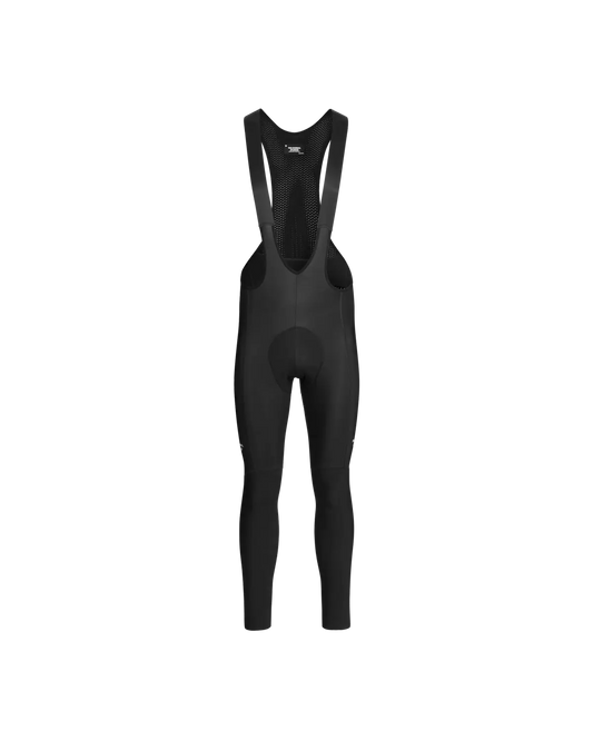 Pas Normal Studios - Essential Thermal Long Bibshorts für Herren - Schwarz