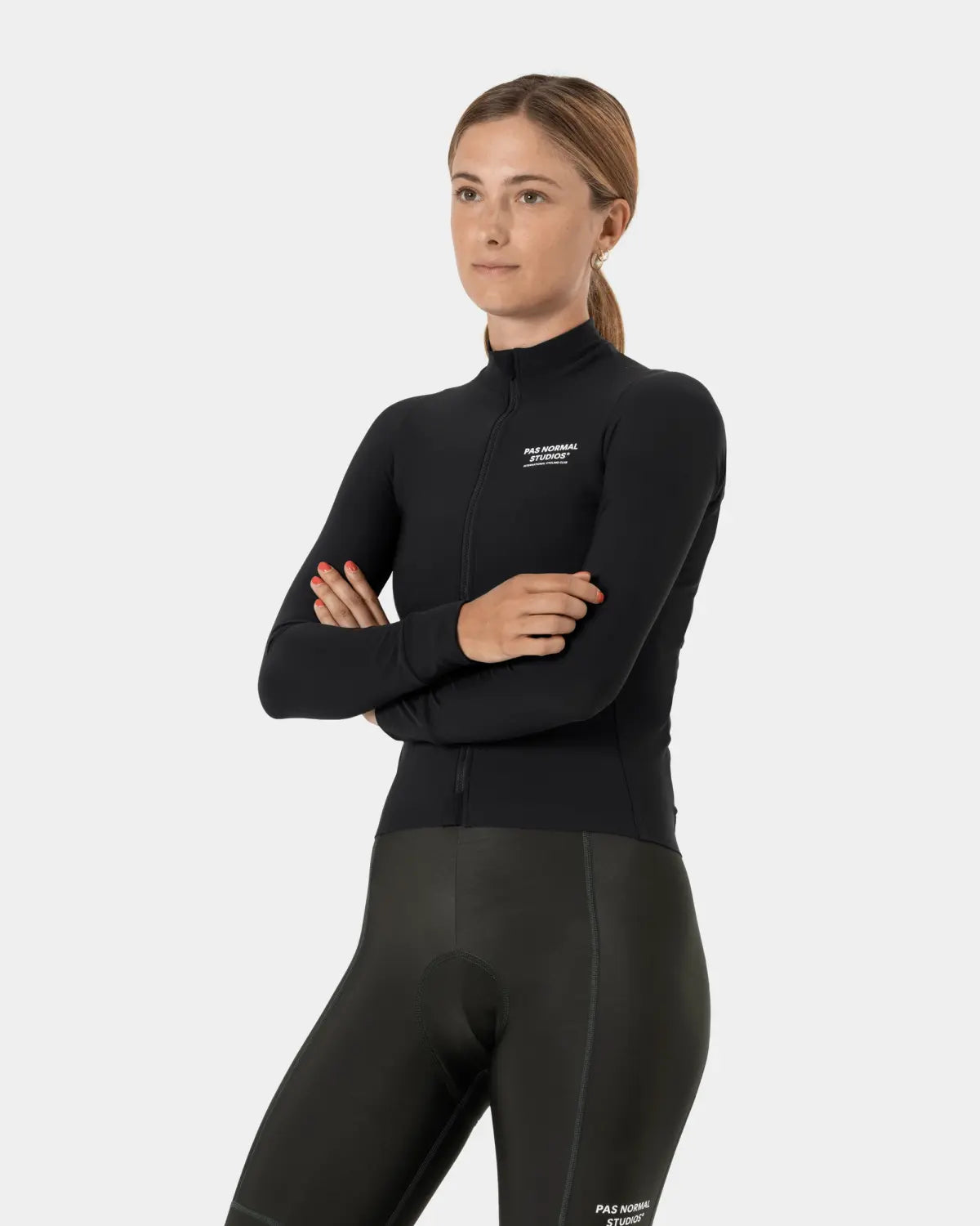 Pas Normal Studios - Mechanism Langarmtrikot für Damen - Schwarz