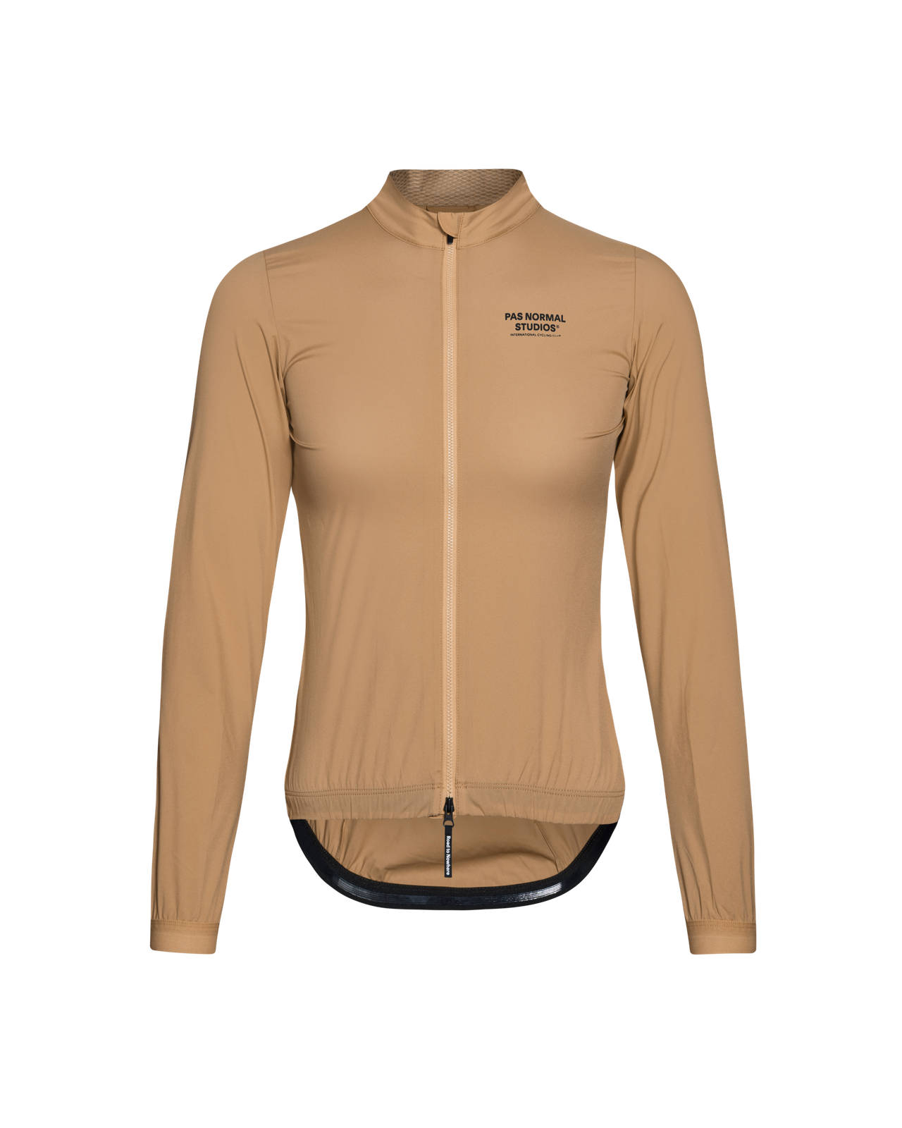 Pas Normal Studios - Women's Mechanism Stow Away Jacket - Camel - Nuremberg Germany - Front View