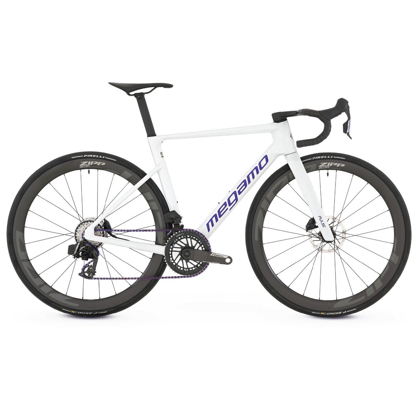 Megamo - Pulse SLR - Sram AXS - White Ice - 2026