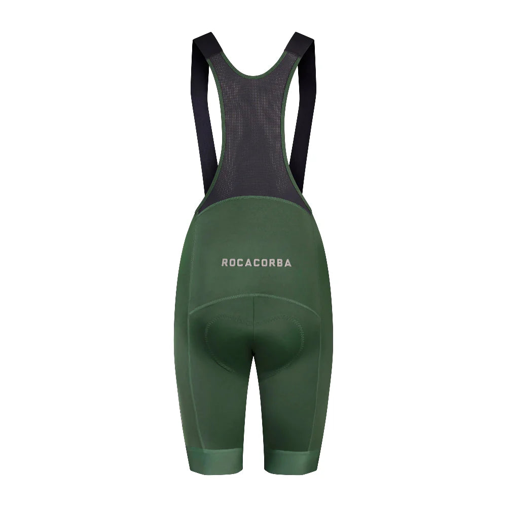 Rocacorba - Essential Bib Shorts 2.0 - Flaschengrün