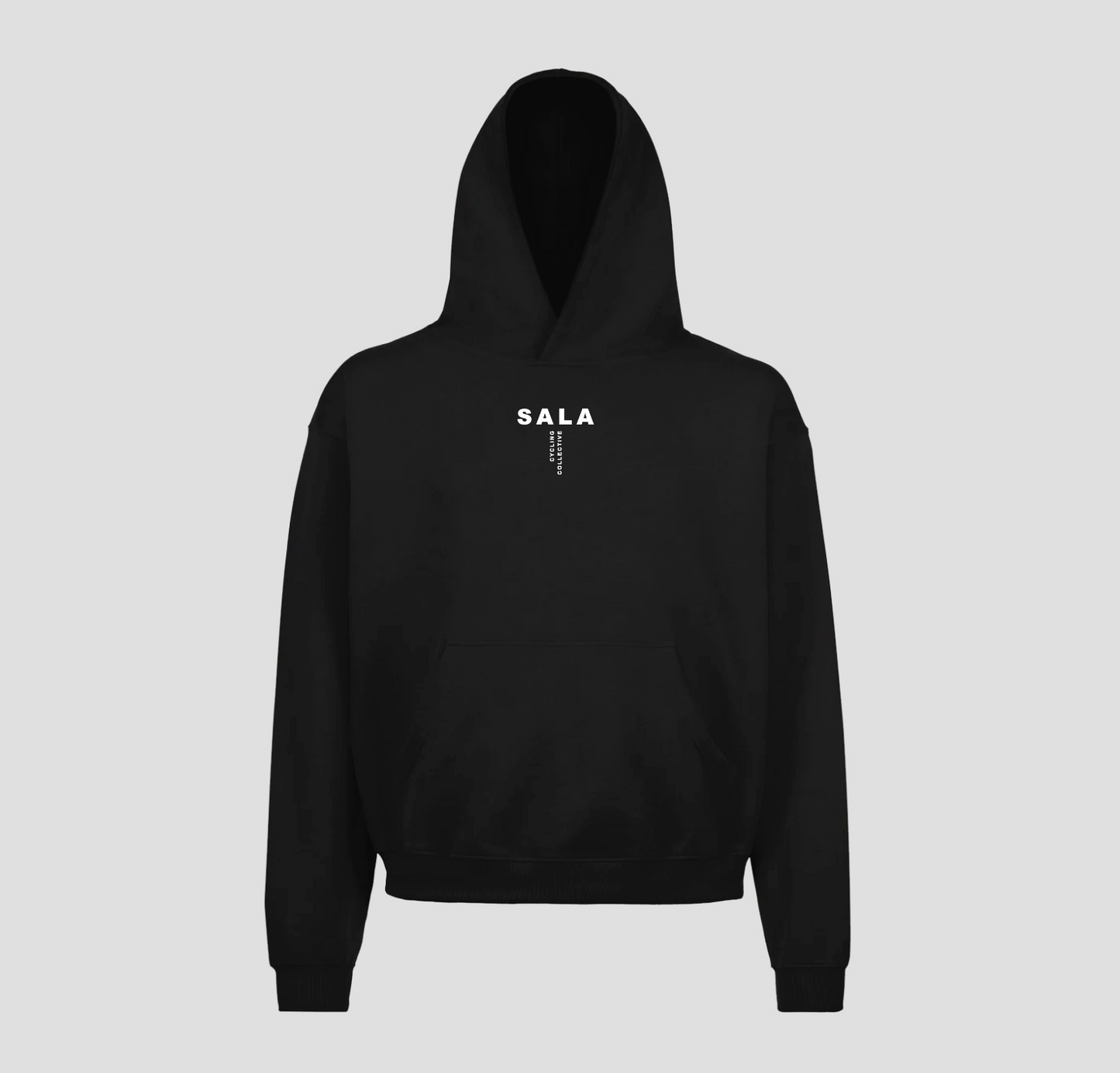 SALA Übergroßer Logo-Hoodie - Schwarz