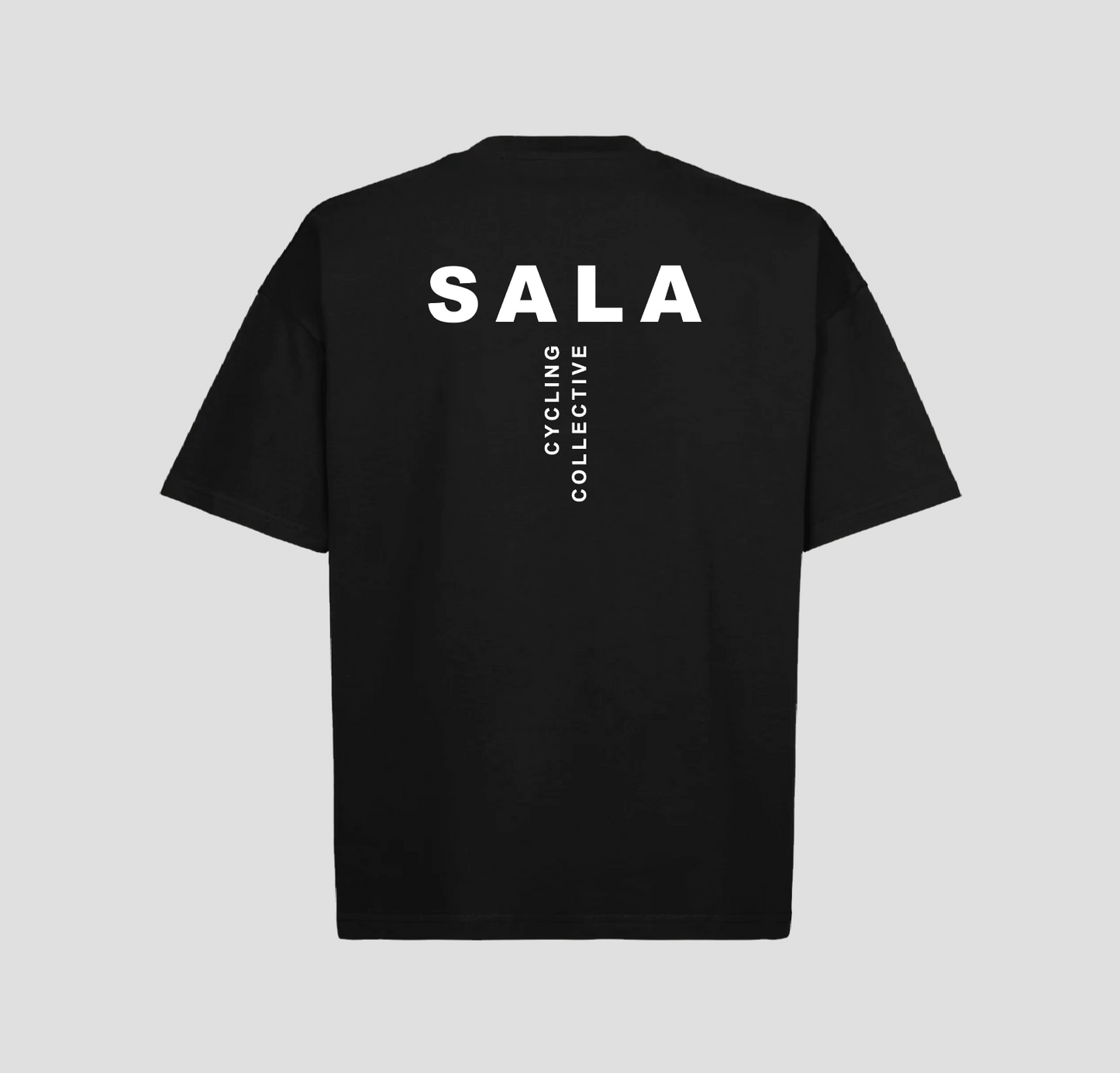 SALA Oversized-Logo-T-Shirt - Schwarz