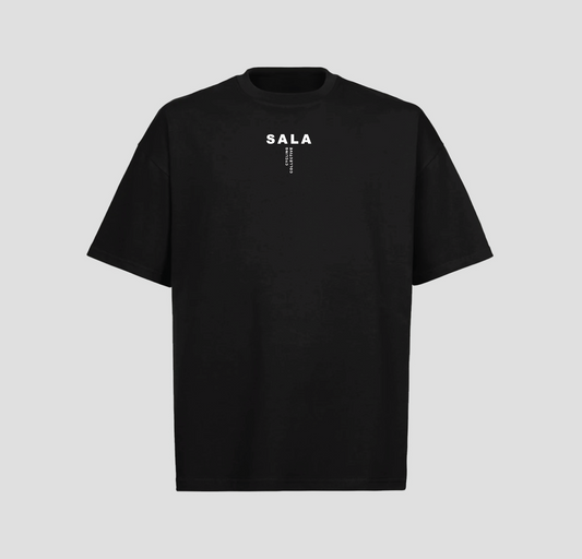 SALA Oversized Logo Tee - Black