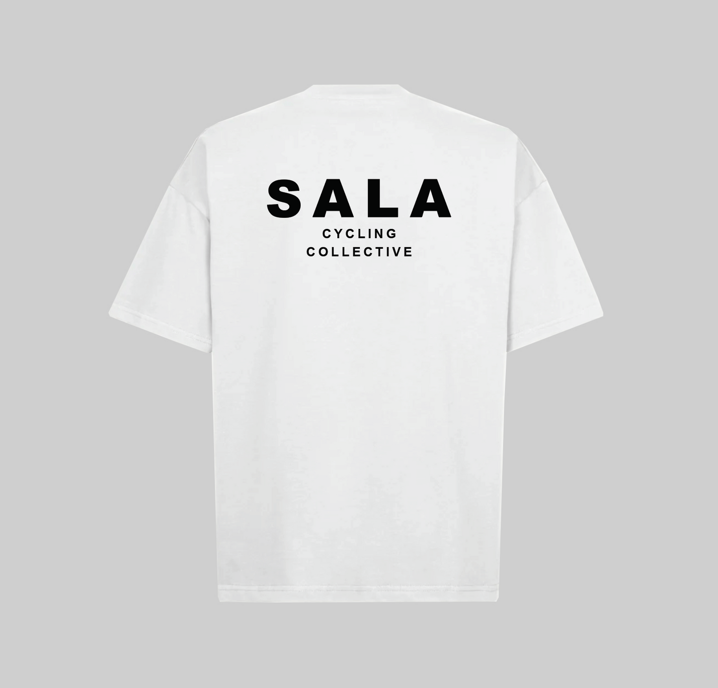 SALA Oversized Logo T-Shirt - Weiß