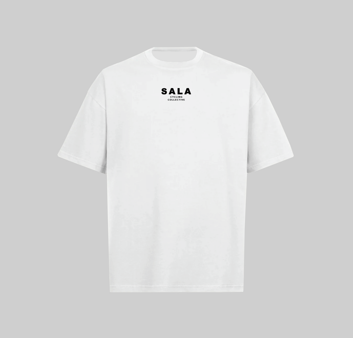 SALA Oversized Logo T-Shirt - Weiß