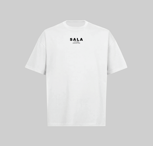 SALA Oversized Logo Tee - White